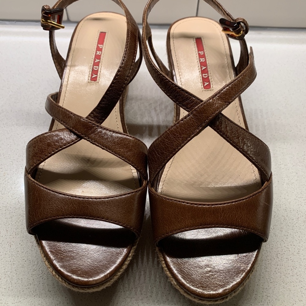 Vintage Prada 2” wedge